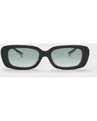 Charles & Keith - Aubrey Rectangular Sunglasses - Lyst