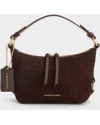 Charles & Keith - Tatiana Tassel Hobo Bag - Lyst