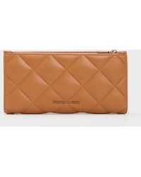 Charles & Keith - Danika Quilted Long Wallet - Lyst