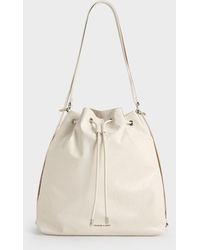 Charles & Keith - Neva Two-way Bucket Bag - Lyst