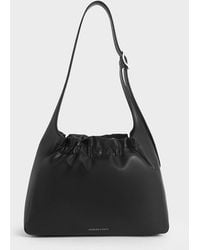 Charles & Keith - Brigette Ruched Shoulder Bag - Lyst