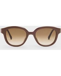 Charles & Keith - Brea Round Sunglasses - Lyst