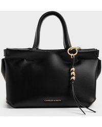 Charles & Keith - Mini Zephyr Tassel Tote Bag - Lyst