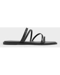 Charles & Keith - Lliana Strappy Slide Sandals - Lyst
