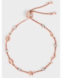 Charles & Keith - Oceana Crystal Bracelet - Lyst
