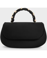 Charles & Keith - Eilian Braided Top Handle Bag - Lyst