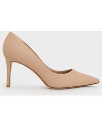 Charles & Keith - Emmy Pointed Stiletto Pumps - Lyst