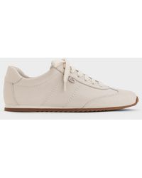 Charles & Keith - Jace Leather Sneakers - Lyst