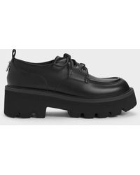 Charles & Keith - Griselda Ridged-Sole Derbys - Lyst