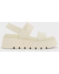 Charles & Keith - Jadis Chunky Flatform Sandals - Lyst