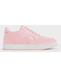 Charles & Keith - Satin Low-top Sneakers - Lyst