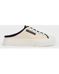 Charles & Keith - Kay Canvas Slip-on Sneakers - Lyst