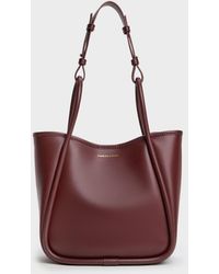 Charles & Keith - Mini Lyla Tubular Tote Bag - Lyst
