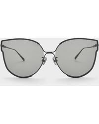 Charles & Keith - Thin-rim Butterfly Sunglasses - Lyst