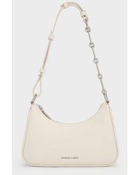 Charles & Keith - Lane Chain-Link Shoulder Bag - Lyst