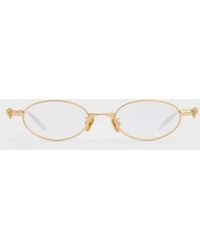Charles & Keith - Paige Bow Crystal Clear Sunglasses - Lyst