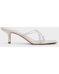 Charles & Keith - Strappy Heeled Sandals - Lyst