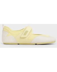 Charles & Keith - Mesh Contrast-Panel Mary Jane Sneakers - Lyst