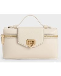 Charles & Keith - Arwen Top Handle Vanity Bag - Lyst