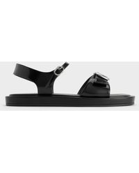 Charles & Keith - Buckled Slingback Sandals - Lyst