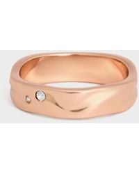 Charles & Keith - Ottilie Crystal Sculptural Ring - Lyst