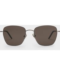 Charles & Keith - Miranda Square Sunglasses - Lyst