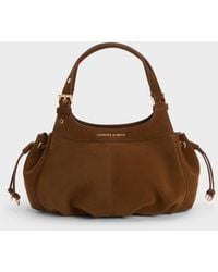 Charles & Keith - Mini Lillith Drawstring Bucket Bag - Lyst
