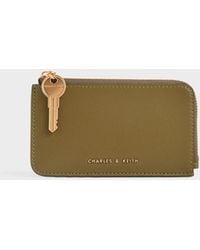 Charles & Keith - Lane Key Zip-around Wallet - Lyst