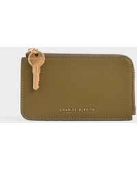 Charles & Keith - Lane Key Zip-around Wallet - Lyst