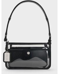 Charles & Keith - Norah See-Through Mesh Shoulder Bag - Lyst