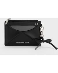 Charles & Keith - Hazel Bow Panelled Card Holder - Lyst