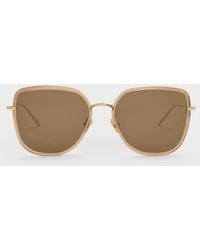 Charles & Keith - Lisbeth Butterfly Sunglasses - Lyst