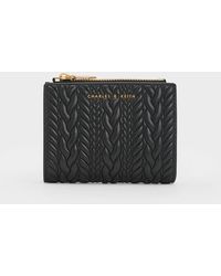 Charles & Keith - Apolline Textured Top-zip Wallet - Lyst