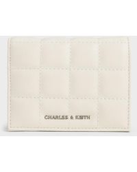 Charles & Keith - Cassia Quilted Chain-Handle Mini Wallet - Lyst