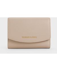 Charles & Keith - Briony Curved Flap Wallet - Lyst