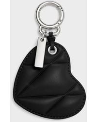 Charles & Keith - Heart Quilted Mirror Charm - Lyst