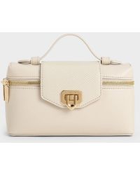 Charles & Keith - Arwen Top Handle Vanity Bag - Lyst