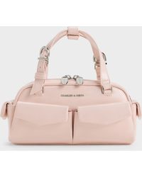 Charles & Keith - Rachel Multi-Pocket Bowling Bag - Lyst