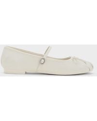 Charles & Keith - Bow Mary Jane Flats - Lyst