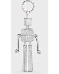Charles & Keith - Ivette Woven Robot Bag Charm - Lyst