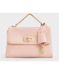 Charles & Keith - Mini Kerry Chain-Handle Crossbody Bag - Lyst