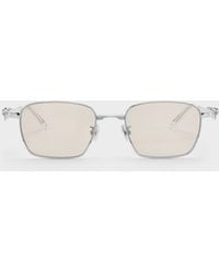 Charles & Keith - Paige Rectangular Sunglasses - Lyst