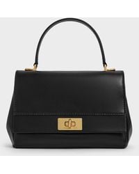 Charles & Keith - Lennie Chain-Strap Top Handle Bag - Lyst