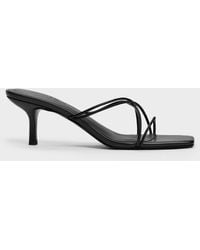 Charles & Keith - Strappy Heeled Sandals - Lyst