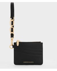 Charles & Keith - Agatha Chain-accent Wristlet Card Holder - Lyst