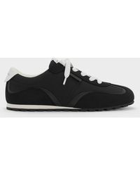 Charles & Keith - Nylon Contrast-Panel Sneakers - Lyst