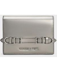 Charles & Keith - Sloane Metallic Chain-handle Wallet - Lyst