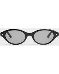 Charles & Keith - Pecola Oval Sunglasses - Lyst