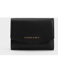 Charles & Keith - Briony Curved Flap Wallet - Lyst