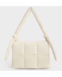 Charles & Keith - Errya Quilted Puffy Crossbody Bag - Lyst